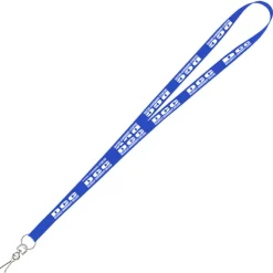 Value Lanyard - 1/2 inch - Metal Swivel Snap Hook - 24 hr