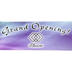Value Outdoor Banner - 4' x 10' - 24 hr