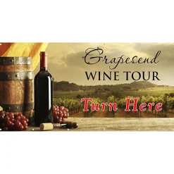 Value Outdoor Banner - 5' x 10' - 24 hr