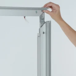 Vector Light Box Banner Stand - 36 inches - One Sided