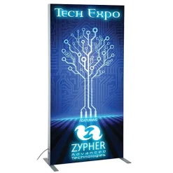 Vector Light Box Banner Stand - 36 inches - One Sided
