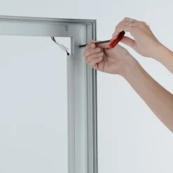 Vector Light Box Banner Stand - 36 inches - Two Sided