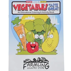 Vegetables Taste Great Coloring Book
