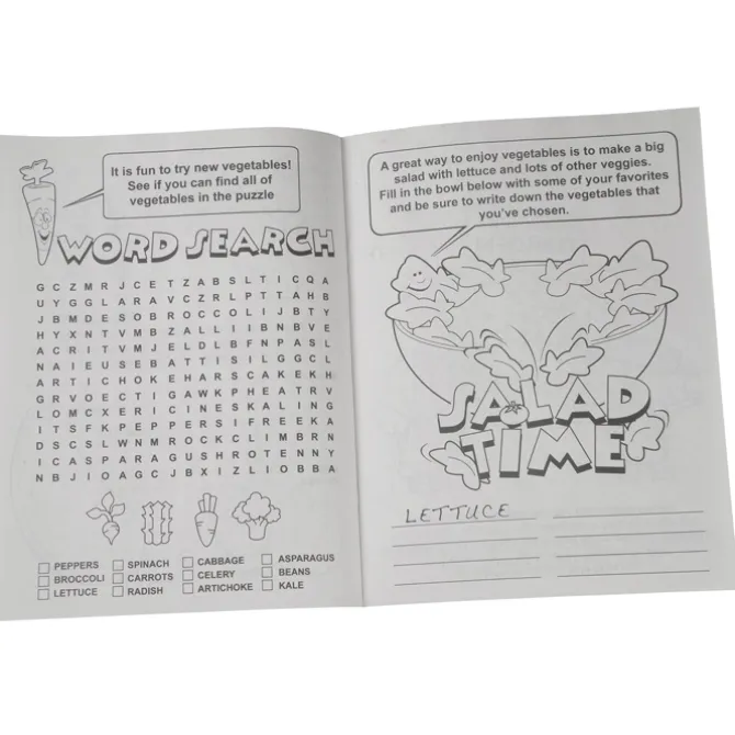 Vegetables Taste Great Coloring Book
