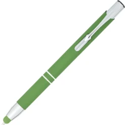 Venetian Soft Touch Stylus Metal Pen - Laser