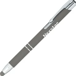 Venetian Soft Touch Stylus Metal Pen - Screen - 24 hr