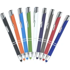 Venetian Soft Touch Stylus Metal Pen - Screen - 24 hr