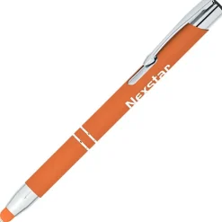 Venetian Soft Touch Stylus Metal Pen - Screen - 24 hr