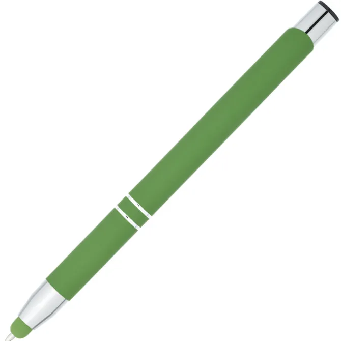 Venetian Soft Touch Stylus Metal Pen - Laser - 24 hr