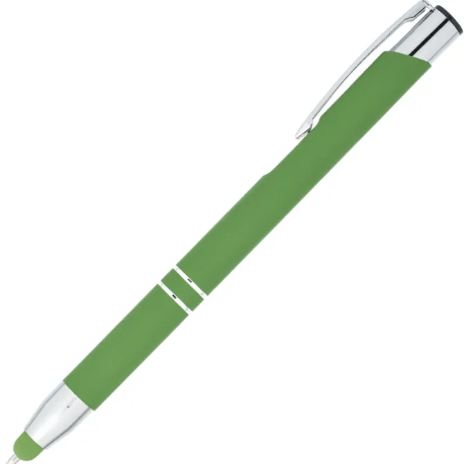 Venetian Soft Touch Stylus Metal Pen - Laser - 24 hr