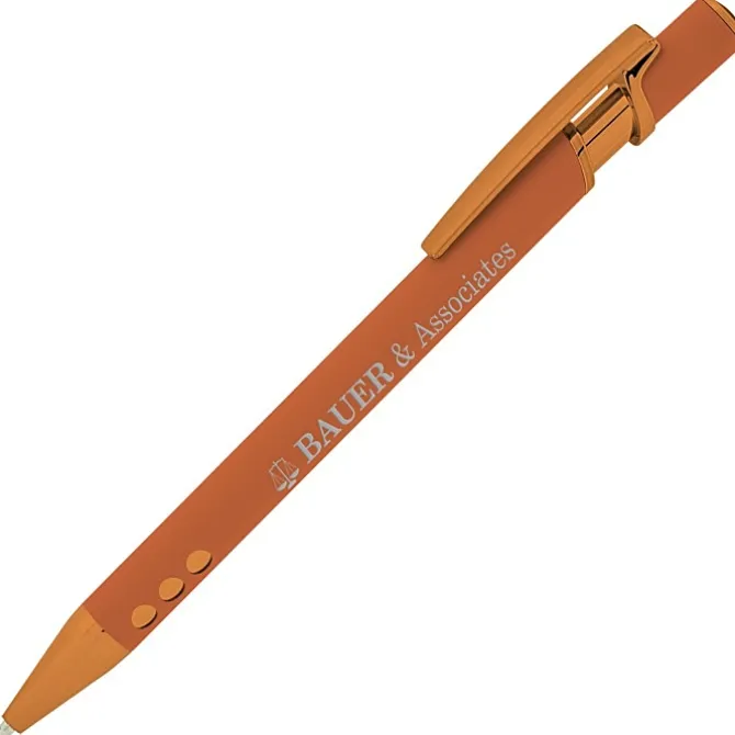 Vera Soft Touch Gel Metal Pen