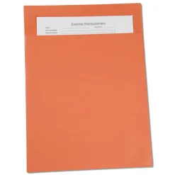 Vertical Document Portfolio - 12 inches x 10 1/2 inches - Opaque