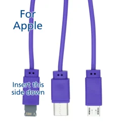 Vibrant USB-C Charging Cable Pouch