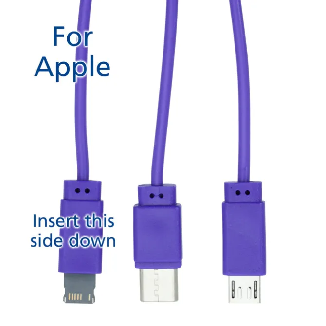 Vibrant USB-C Charging Cable Pouch