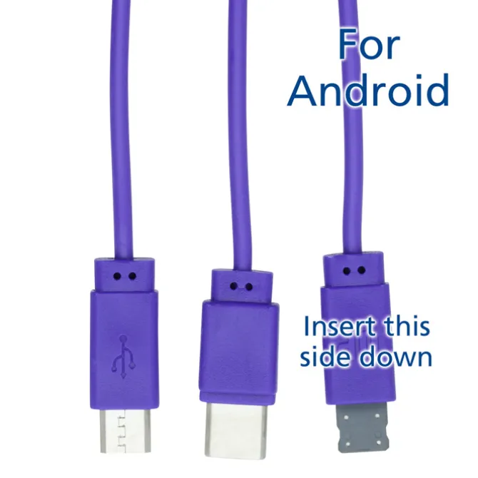 Vibrant USB-C Charging Cable Pouch