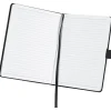 Vienna Satin Touch Hard Cover Notebook - Debossed