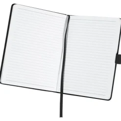 Vienna Satin Touch Hard Cover Notebook - Debossed