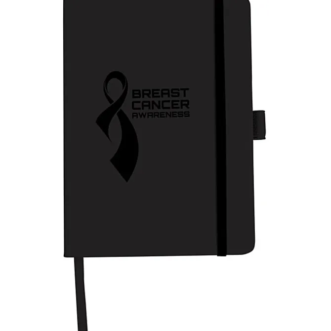 Vienna Satin Touch Hard Cover Notebook - Debossed