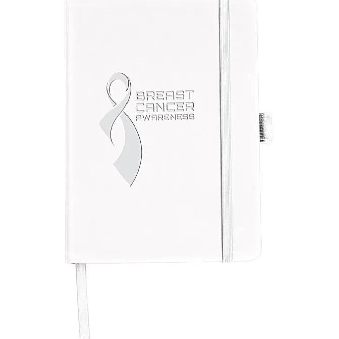 Vienna Satin Touch Hard Cover Notebook - Debossed