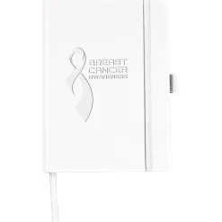 Vienna Satin Touch Hard Cover Notebook - Debossed - 24 hr
