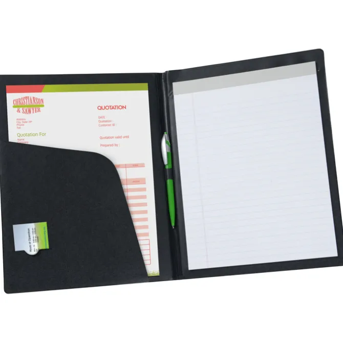 Vinyl Padboard Folder - 24 hr
