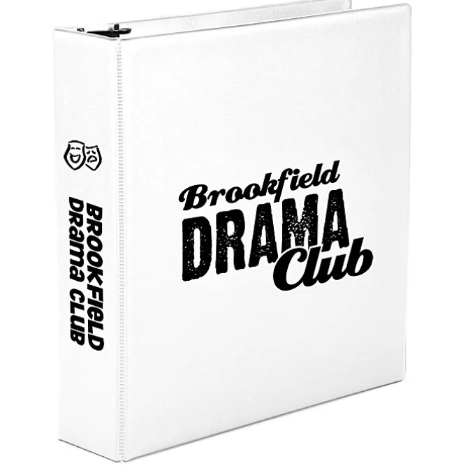 Vinyl Ring Binder with D-Ring - 2 inches