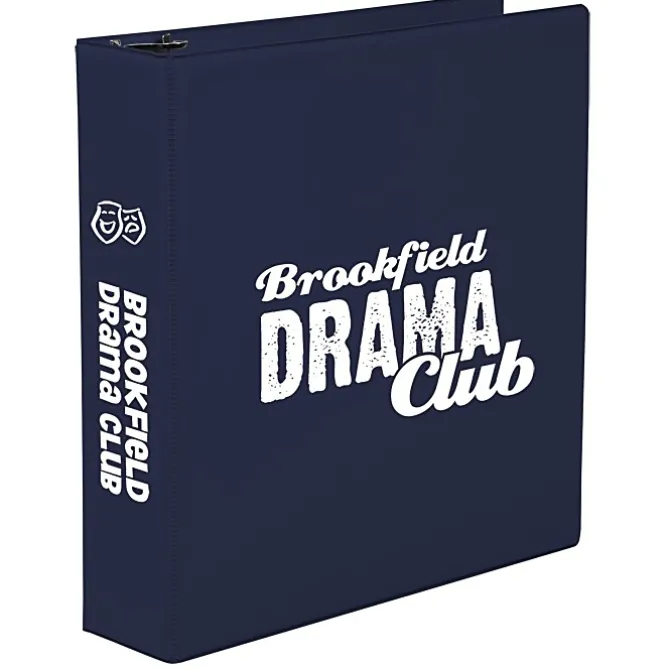 Vinyl Ring Binder with D-Ring - 2 inches