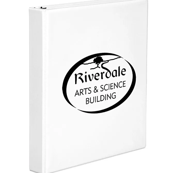Vinyl Ring Binder with D-Ring - 1 inch