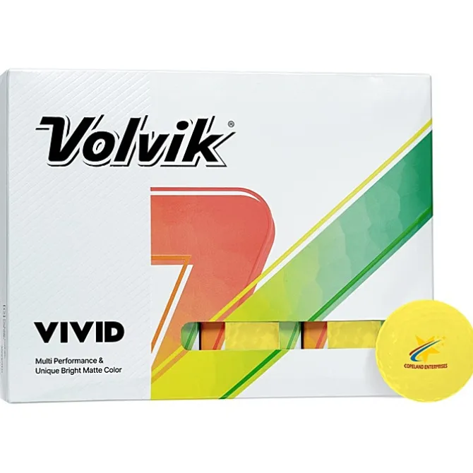 Volvik Vivid Golf Ball - Dozen