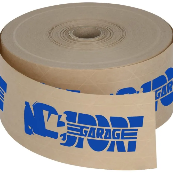Water Activated Reinforced Box Tape - Kraft