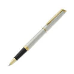 Waterman Hemisphere Rollerball Metal Pen - Stainless Steel