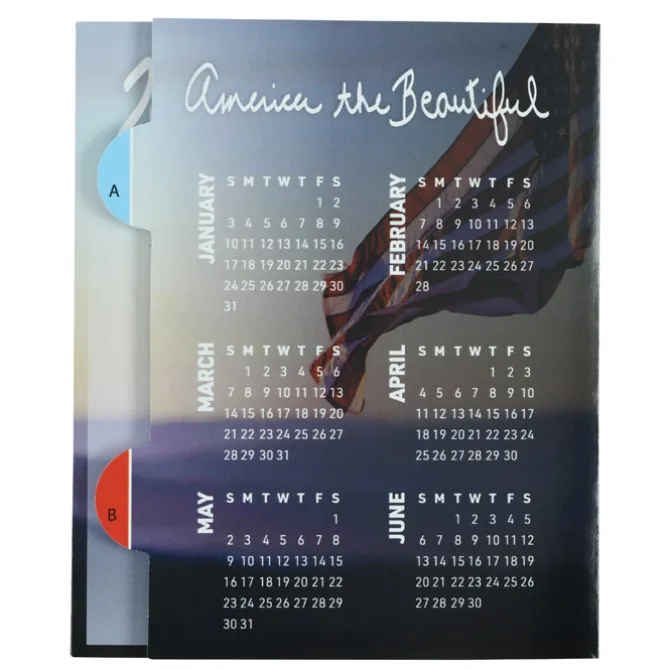 Wave Calendar - Patriotic