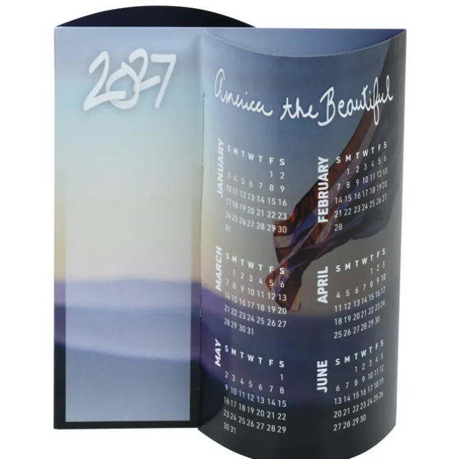 Wave Calendar - Patriotic