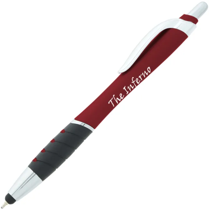 Waverly Soft Touch Stylus Pen - Metallic - Chrome