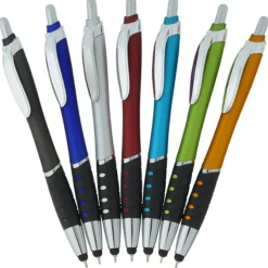 Waverly Soft Touch Stylus Pen - Metallic - Chrome