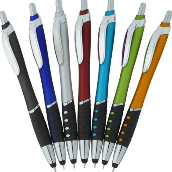Waverly Soft Touch Stylus Pen - Metallic - Chrome