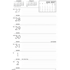 Weekly Tear Away Memo Calendar - Rural