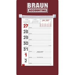Weekly Tear Away Memo Calendar - Solids