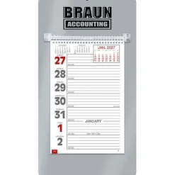 Weekly Tear Away Memo Calendar - Solids