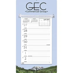 Weekly Tear Away Memo Calendar - Mountain