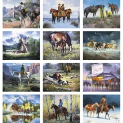 Western Frontier Calendar - Spiral