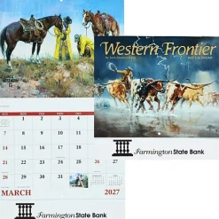 Western Frontier Calendar - Stapled