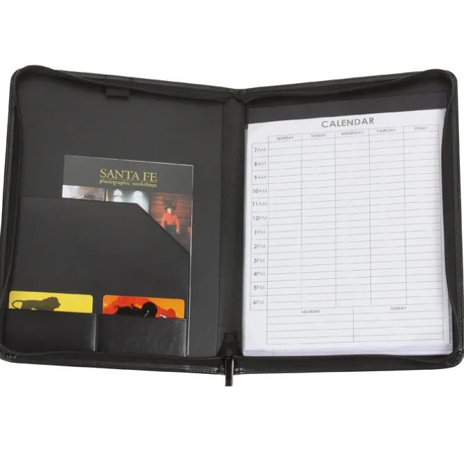 Windsor Impressions Zippered Padfolio - Debossed