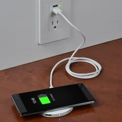 Wireless Charger Hub - Round - 24 hr