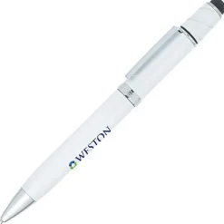 Wizzard Stylus Twist Metal Spinner Pen - Full Color