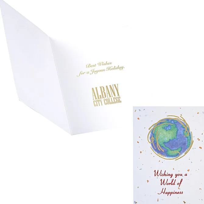 World of Happiness Greeting Card