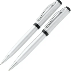 Yale Twist Metal Pen & Pencil Set