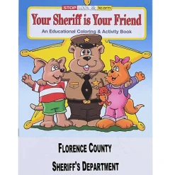 Your Sheriff is Your Friend Coloring Book