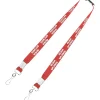 Youth Polyester 5/8-inch Lanyard with Neck Clasp and Swivel Snap Hooks