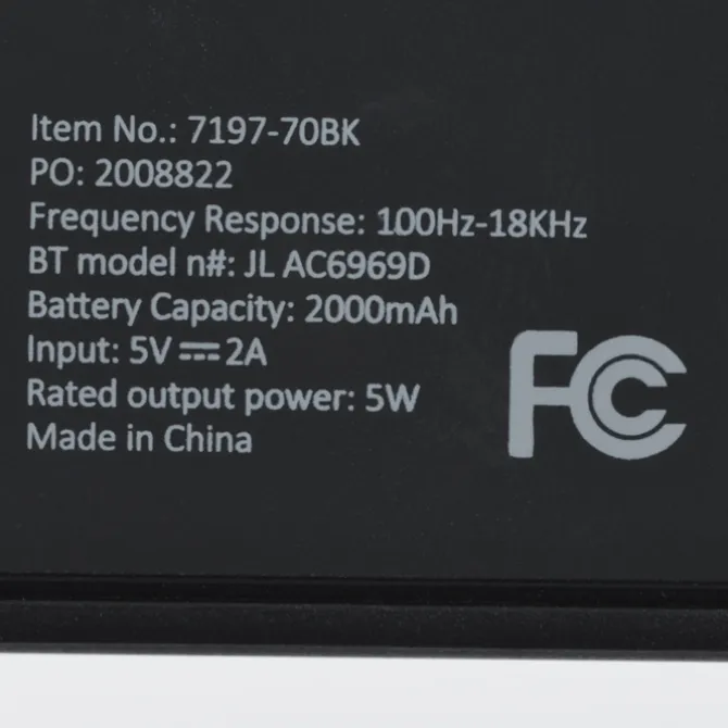 Yukon Outdoor Bluetooth Speaker - 24 hr